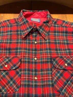Vintage Pendleton Wool Tartan Shirt